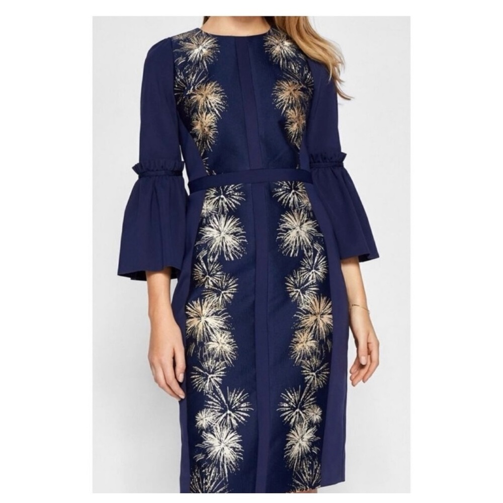 Ted Baker London - Jeeane Stardust w/Bell
Sleeves Dress. Romantic Glam Feminine